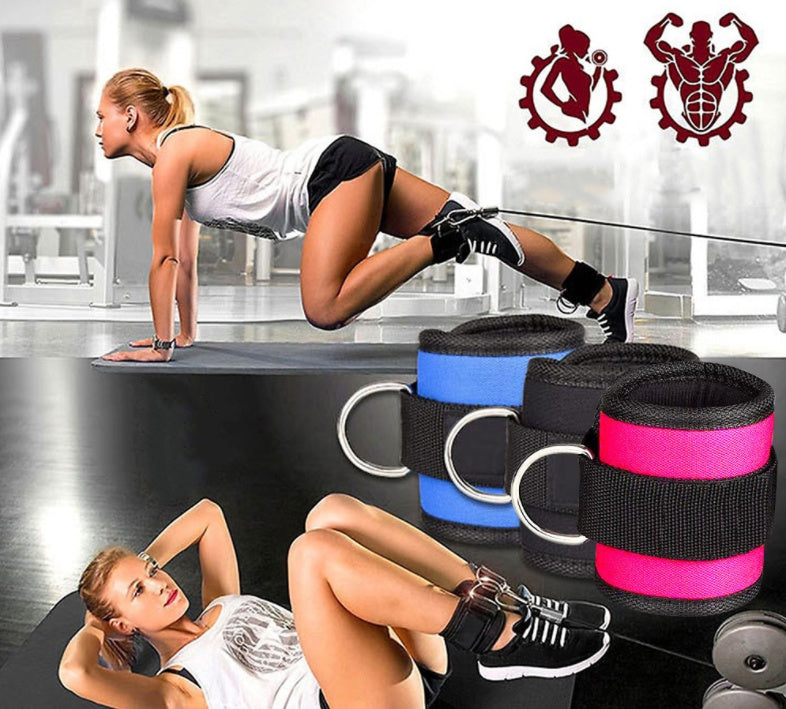 Comfortable Ankle Cuffs for Gym and Home Fitness